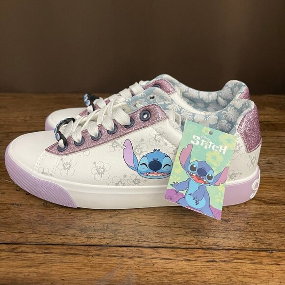 Disney Lilo & Stitch Women's Low-Top Casual Court Sneakers - Picture 5 of 12